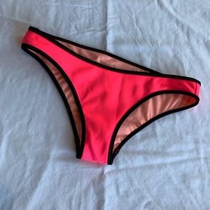 Victoria Secret Neon / Hot Pink Swimsuit Bottom
